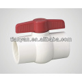 astm upvc ball valve water supply thread type